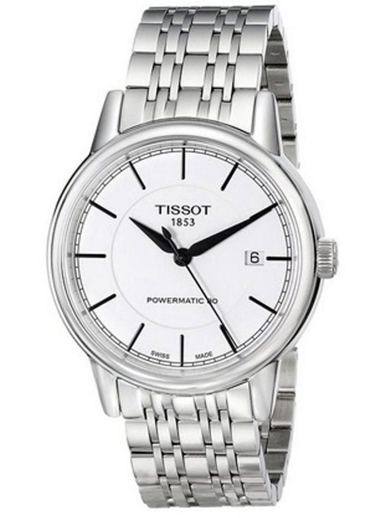  Shop Authentic Tissot Carson Powermatic 80 Silver Dial Silver Steel Strap Watch For Men - T085.407.11.011.00 - Luxxuri