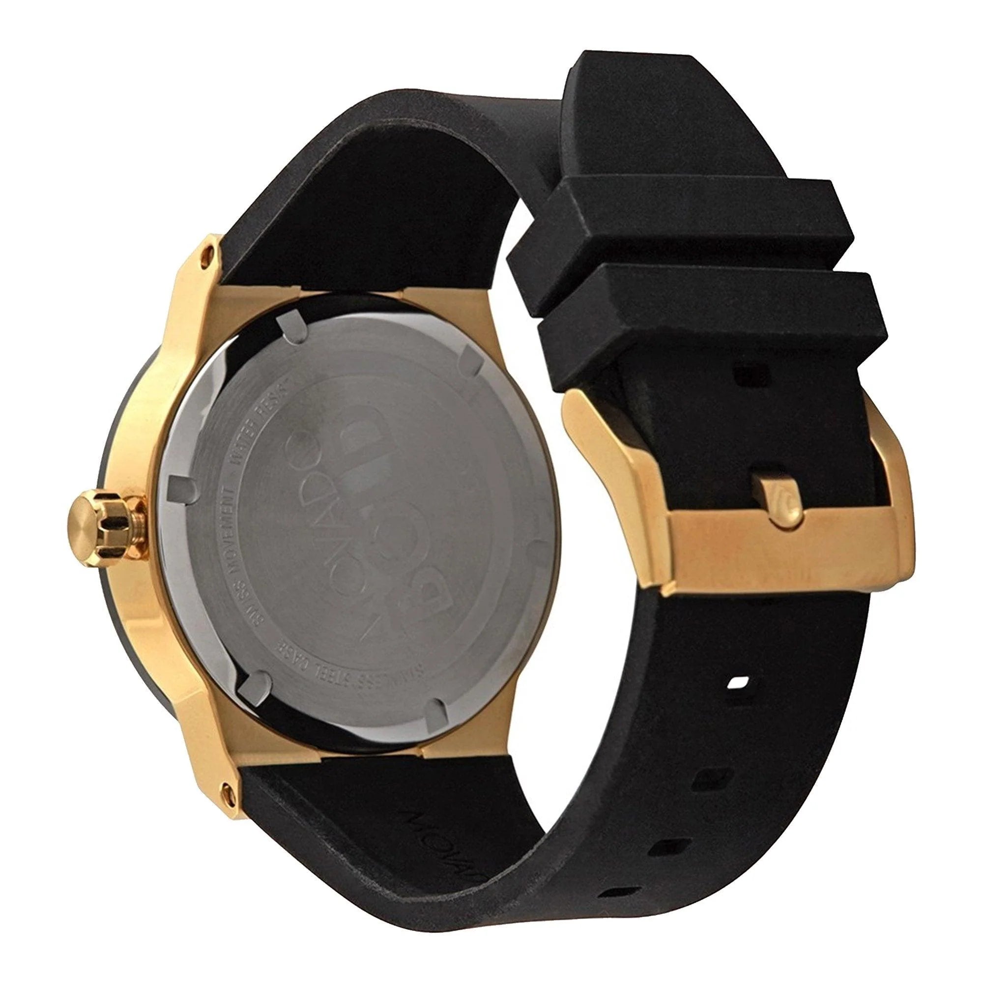  Shop Authentic Movado Bold Black Dial Black Rubber Strap Watch for Men - 3600623 - Luxxuri