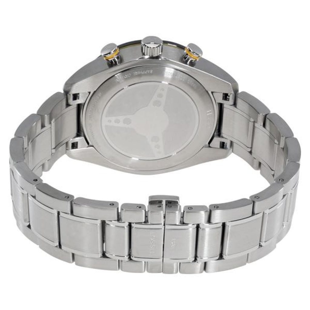  Shop Authentic Tissot PRS 516 Chronograph Black Dial Silver Steel Strap Watch For Men - T100.417.11.051.00 - Luxxuri