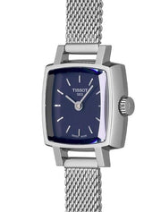  Shop Authentic Tissot Lovely Square Blue Dial Silver Mesh Bracelet Watch For Women - T058.109.11.041.00 - Luxxuri