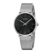  Shop Authentic Calvin Klein High Noon Black Dial Silver Mesh Bracelet Watch for Men - K8M21121 - Luxxuri