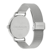  Shop Authentic Calvin Klein Even Quartz White Dial Silver Steel Strap Watch for Women - K7B21126 - Luxxuri