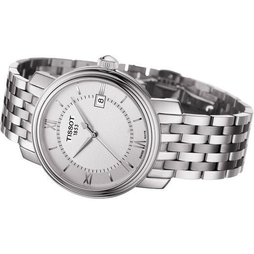  Shop Authentic Tissot T Classic Bridgeport Lady Quartz Stainless Steel Watch For Women - T097.010.11.038.00 - Luxxuri