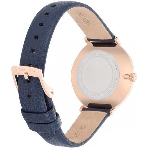  Shop Authentic Michael Kors Pyper Analog White Dial Black Leather Strap Watch For Women - MK2804 - Luxxuri