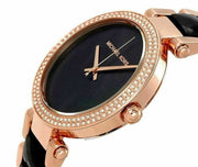  Shop Authentic Michael Kors Parker Mother of Pearl Black Dial Two Tone Steel Strap Watch for Women - MK6414 - Luxxuri