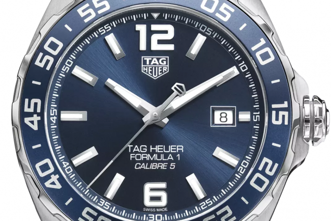  Shop Authentic Tag Heuer Formula 1 Bucherer Blue Edition Blue Dial Silver Steel Strap Watch for Men - WAZ2015.BA0842 - Luxxuri