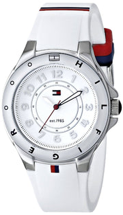  Shop Authentic Tommy Hilfiger White Dial White Rubber Strap Watch for Women - 1781271 - Luxxuri