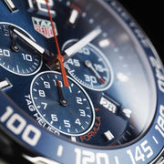  Shop Authentic Tag Heuer Formula 1 Chronograph Blue Dial Silver Steel Strap Watch for Men - CAZ1014.BA0842 - Luxxuri