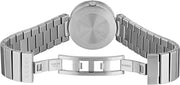  Shop Authentic Gucci G Interlocking Silver Dial Silver Steel Strap Watch For Women - YA133503 - Luxxuri