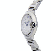  Shop Authentic Cartier Ballon Bleu de Cartier Diamonds Silver Dial Silver Steel Strap Watch for Women - WE902073 - Luxxuri