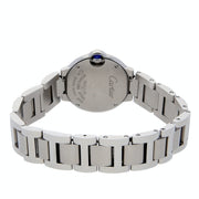  Shop Authentic Cartier Ballon Bleu de Cartier Diamonds Silver Dial Silver Steel Strap Watch for Women - WE902073 - Luxxuri