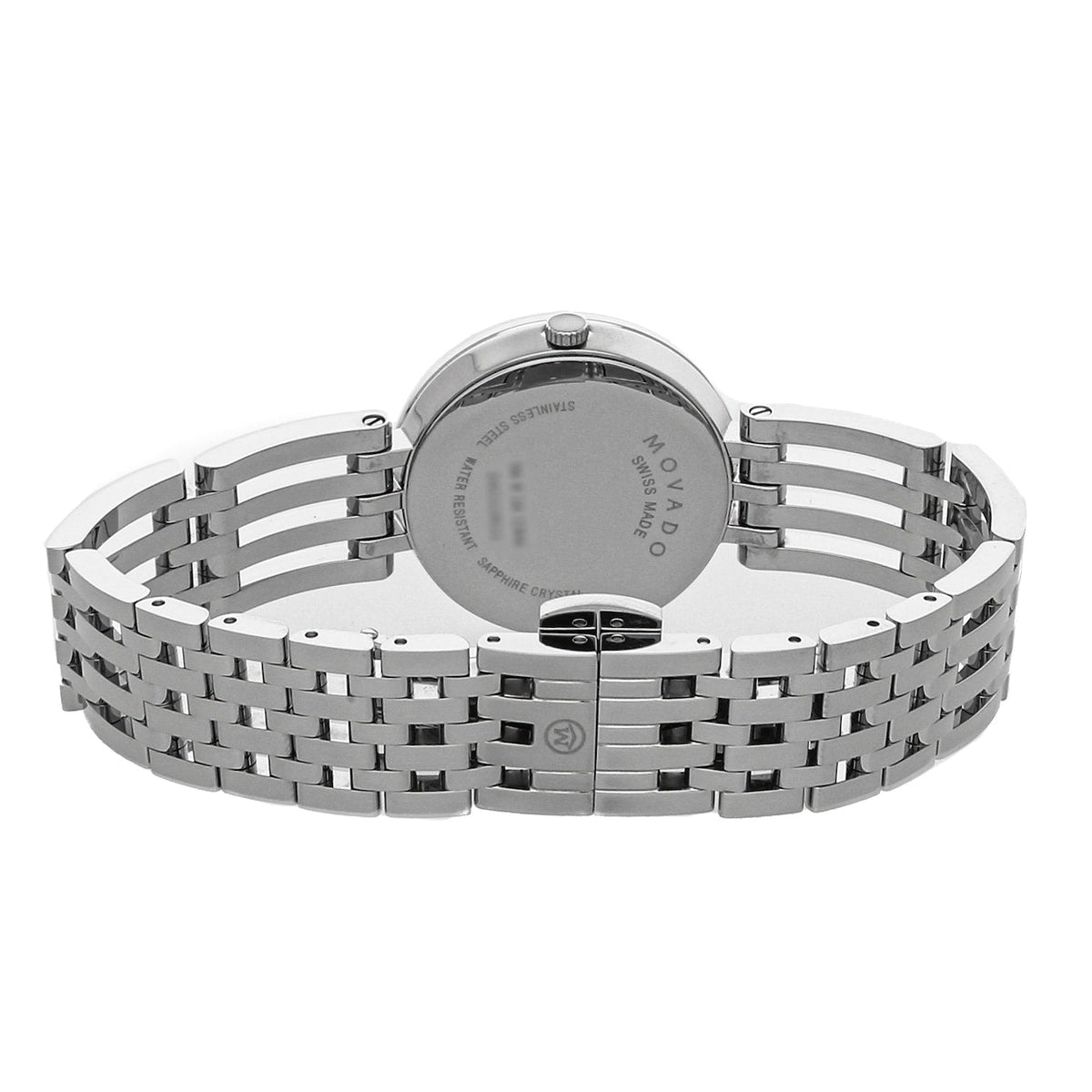  Shop Authentic Movado Esperanza 28mm Black Dial Silver Steel Strap Watch For Women - 0607051 - Luxxuri