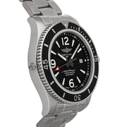  Shop Authentic Breitling Superocean Automatic 44mm Black Dial Silver Steel Strap Watch for Men - A17367D71B1A1 - Luxxuri