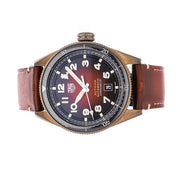  Shop Authentic Tag Heuer Autavia Calibre 5 Chinese New Year Maroon Dial Maroon Leather Strap Watch for Men - WBE5193.FC8300 - Luxxuri