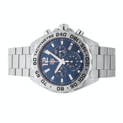  Shop Authentic Tag Heuer Formula 1 Chronograph Blue Dial Silver Steel Strap Watch for Men - CAZ101K.BA0842 - Luxxuri