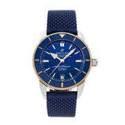  Shop Authentic Breitling Superocean Heritage B20 Automatic 42 Blue Dial Blue Mesh Bracelet Watch for Men - UB2010161C1S1 - Luxxuri