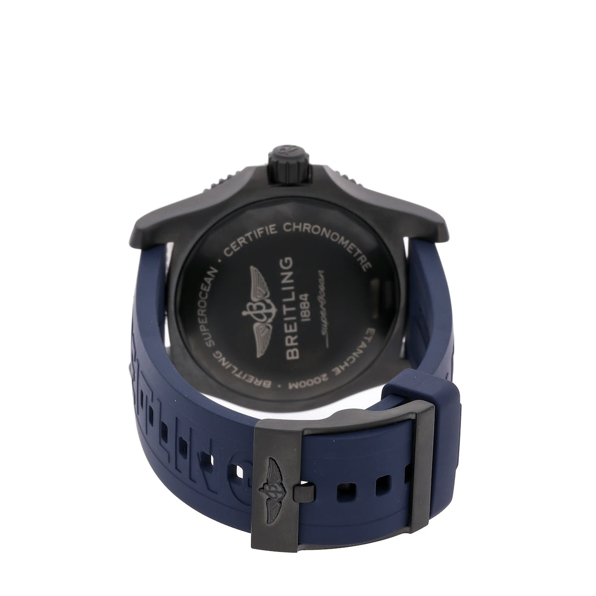  Shop Authentic Breitling Superocean Automatic 46mm Blue Dial Blue Rubber Strap Watch for Men - M17368D71C1S1 - Luxxuri