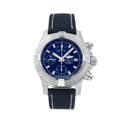  Shop Authentic Breitling Avenger Chronograph 43 Blue Dial Blue Nylon Strap Watch for Men - A13385101C1X1 - Luxxuri