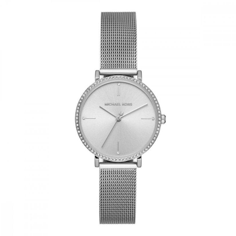  Shop Authentic Michael Kors Darci Quartz Silver Dial Silver Mesh Strap Watch for Women - MK7123 - Luxxuri