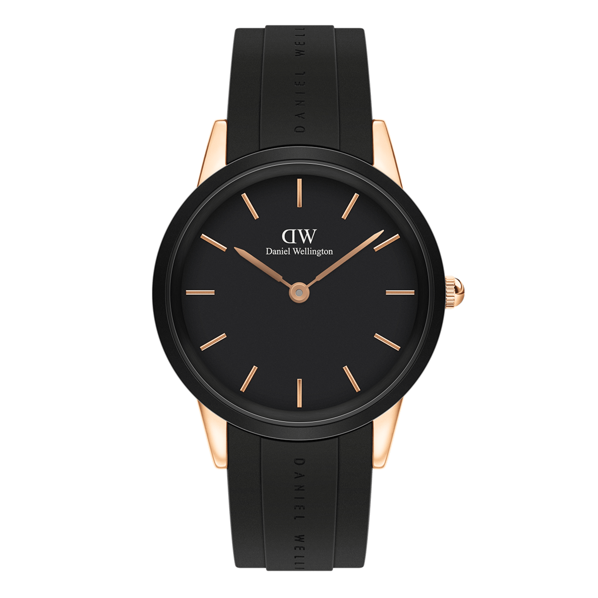  Shop Authentic Daniel Wellington Iconic Motion Black Dial Black Rubber Strap Watch For Men - DW00100425 - Luxxuri