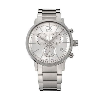 Shop Authentic Calvin Klein Post Minimal White Dial Silver Steel Strap Watch for Men - K7627126 - Luxxuri