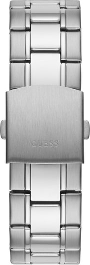  Shop Authentic Guess Commander Chronograph Black Dial Silver Steel Strap Watch for Men - GW0056G1 - Luxxuri