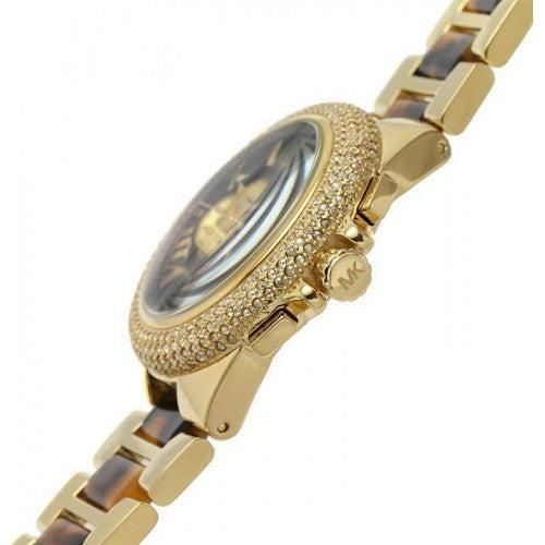  Shop Authentic Michael Kors Camille Chronograph Brown Dial Two Tone Steel Strap Watch For Women - MK7269 - Luxxuri