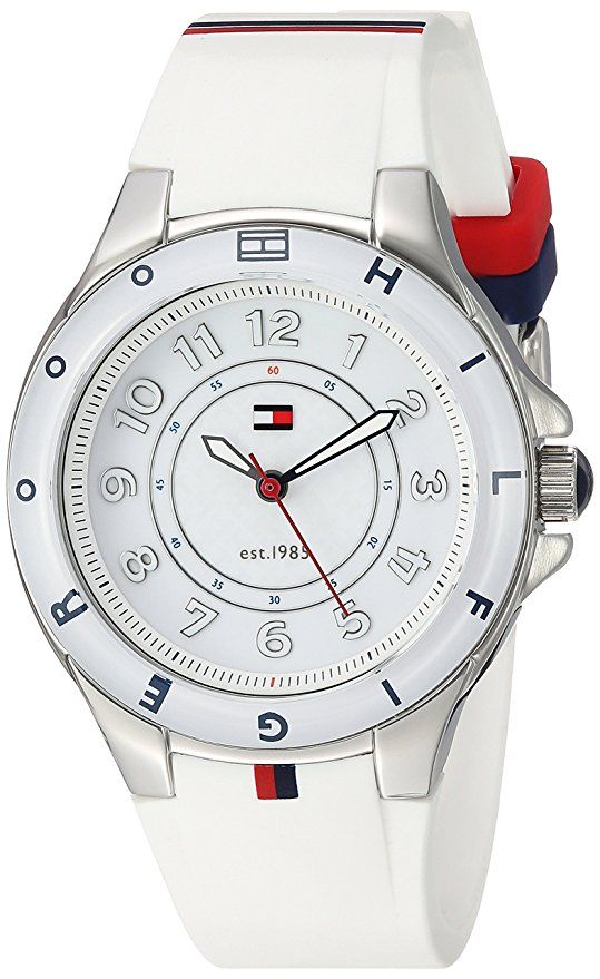  Shop Authentic Tommy Hilfiger White Dial White Rubber Strap Watch for Women - 1781271 - Luxxuri