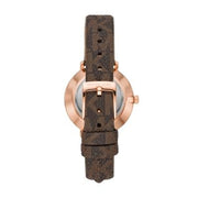  Shop Authentic Michael Kors Pyper Quartz Silver Dial Brown Leather Strap Watch for Women - MK1036 - Luxxuri