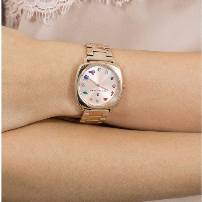  Shop Authentic Marc Jacobs Mandy Rose Gold Dial Rose Gold Steel Strap Watch for Women - MJ3550 - Luxxuri