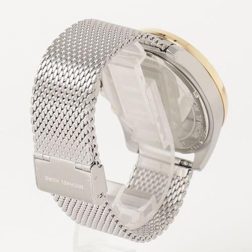  Shop Authentic Michael Kors Brecken Quartz Black Dial Silver Mesh Strap Watch For Men - MK8961 - Luxxuri