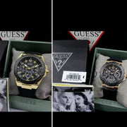 Shop Authentic Guess Zena Chronograph Black Dial Black Rubber Strap Watch For Women - W1094L6 - Luxxuri