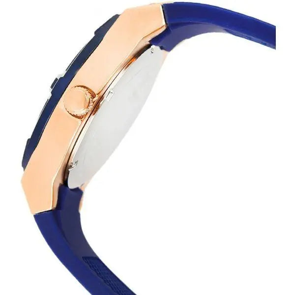  Shop Authentic Guess Jet Setter Analog Quartz Blue Dial Blue Rubber Strap Watch For Women - W0571L1 - Luxxuri