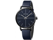  Shop Authentic Calvin Klein Even Blue Dial Blue Leather Strap Watch for Men - K7B214VN - Luxxuri