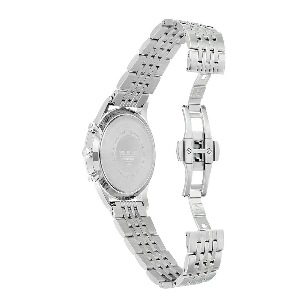  Shop Authentic Emporio Armani Chronograph Blue Dial Silver Steel Strap Watch For Men - AR1942 - Luxxuri