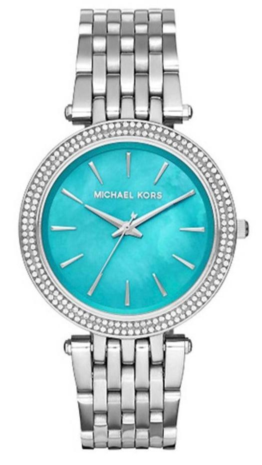  Shop Authentic Michael Kors Darci Mother of Pearl Blue  Dial Silver Steel Strap Watch for Women - MK3515 - Luxxuri
