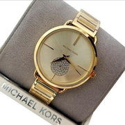  Shop Authentic Michael Kors Portia Gold Dial Gold Steel Strap Watch for Women - MK3639 - Luxxuri
