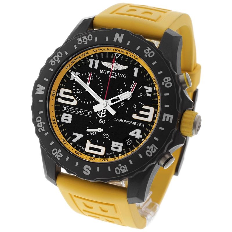  Shop Authentic Breitling Endurance Pro Black Dial Yellow Rubber Strap Watch for Men - X82310A41B1S1 - Luxxuri