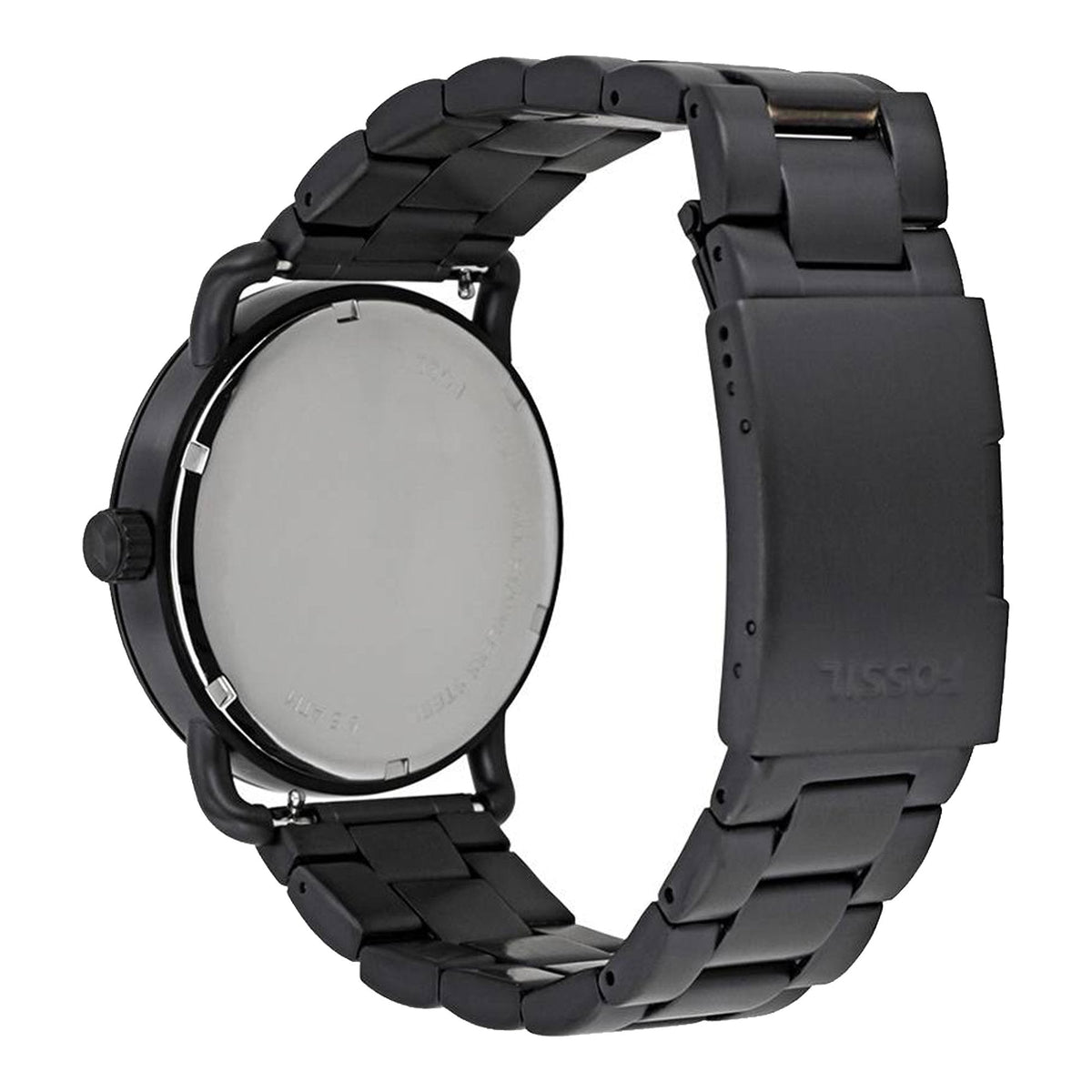  Shop Authentic Fossil The Commuter Brown Dial Black Steel Strap Watch for Men - FS5277 - Luxxuri