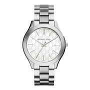  Shop Authentic Michael Kors Runway Silver Dial Silver Stainless Steel Strap Watch for Women - MK3371 - Luxxuri