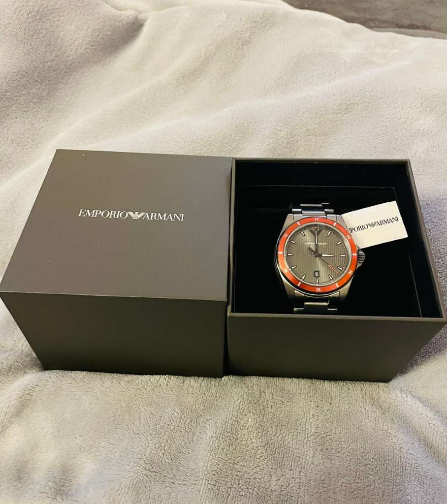  Shop Authentic Emporio Armani Sigma Quartz Grey Dial Grey Steel Strap Watch For Men - AR11178 - Luxxuri