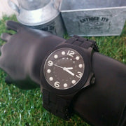  Shop Authentic Marc Jacobs Pelly Black Dial Black Silicone Strap Watch for Women - MBM2516 - Luxxuri