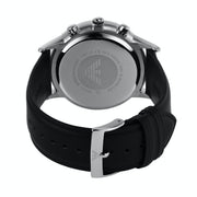  Shop Authentic Emporio Armani Giovanni Analog Black Dial Black Leather Strap Watch For Men - AR11431 - Luxxuri