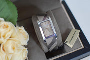  Shop Authentic Burberry Nova Check Silver Dial Two Tone Leather Strap Watch For Women - BU9404 - Luxxuri