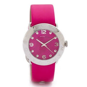  Shop Authentic Marc Jacobs Amy Pop Pink Dial Pink Leather Strap Watch for Women - MBM1286 - Luxxuri