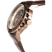  Shop Authentic Maserati Ingegno Automatic White Skeleton Dial Brown Leather Strap Watch For Men - R8821119003 - Luxxuri