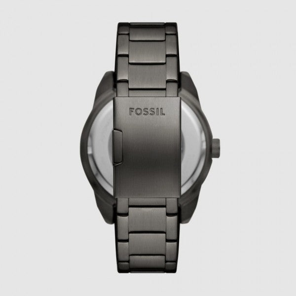  Shop Authentic Fossil Bronson Automatic Skeleton Black Dial Black Steel Strap Watch for Men - ME3256 - Luxxuri