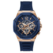 Shop Authentic Guess Momentum Chronograph Blue Dial Blue Rubber Strap Watch for Men - GW0263G2 - Luxxuri