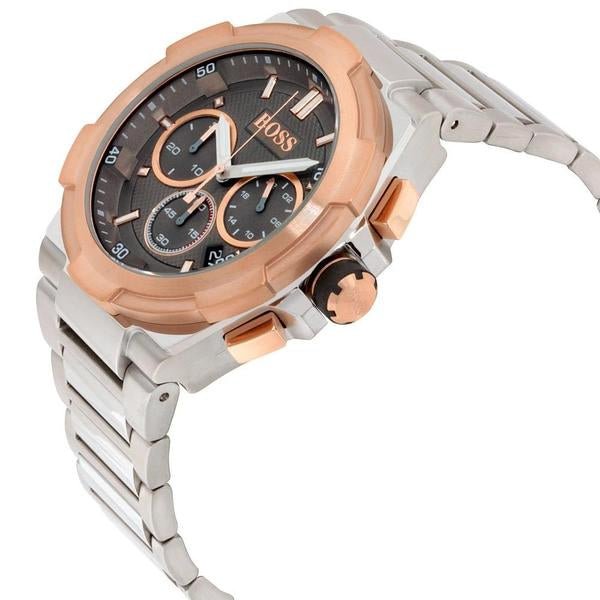  Shop Authentic Hugo Boss Supernova Grey Dial Silver Steel Strap Watch for Men - 1513362 - Luxxuri