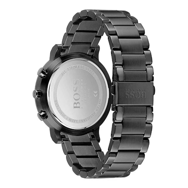  Shop Authentic Hugo Boss Integrity Black Dial Black Steel Strap Watch for Men - 1513780 - Luxxuri